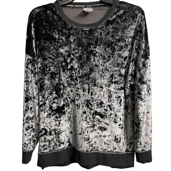 Secret Treasures Velour Soft Gray Pajamas Set size Small - Picture 2 of 9